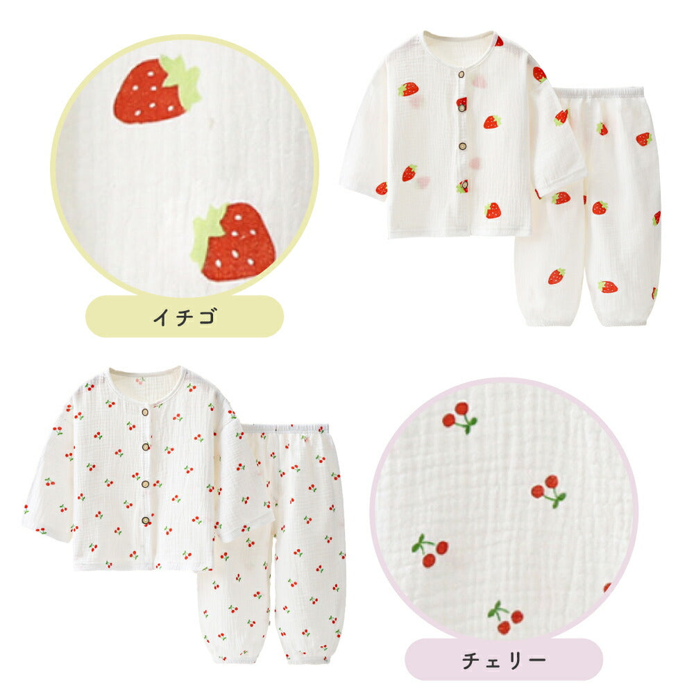 薄手ガーゼパジャマ