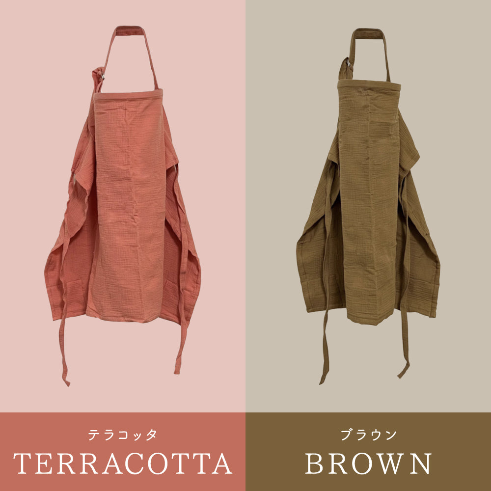 ガーゼ授乳ケープ