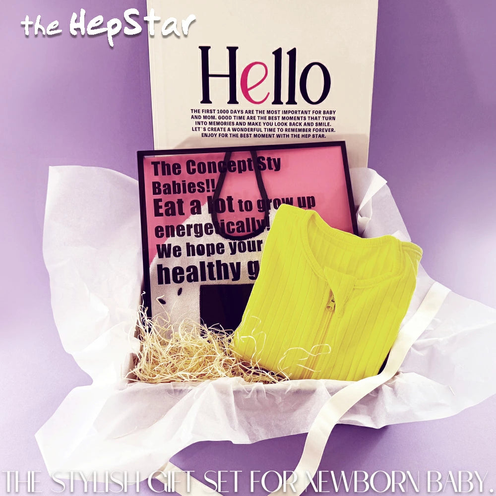 theHepStarスタイ&スワドルギフトセット