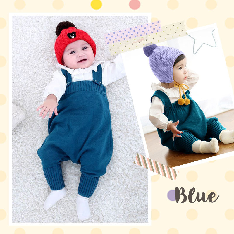 ニットオーバーオール