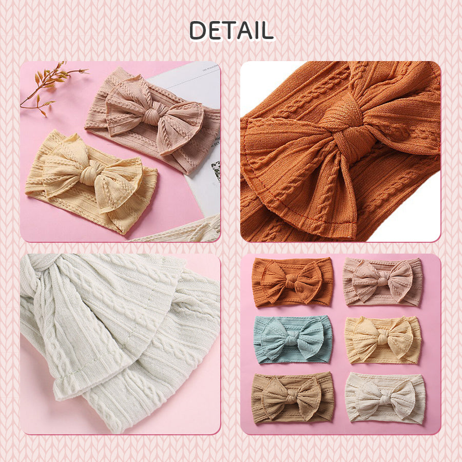 ジャガードリボンヘアバンド