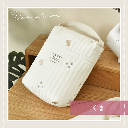 キルトマグポーチ