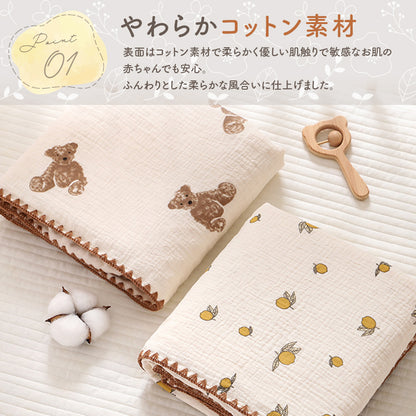 裏起毛3Dブランケット