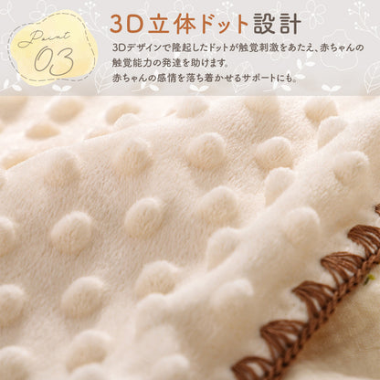 裏起毛3Dブランケット