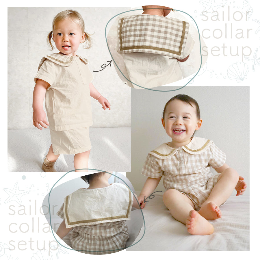 セーラー襟セットアップ