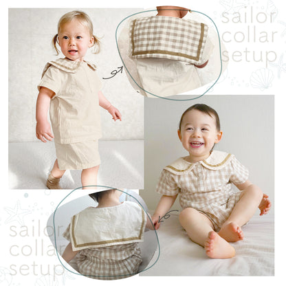 セーラー襟セットアップ
