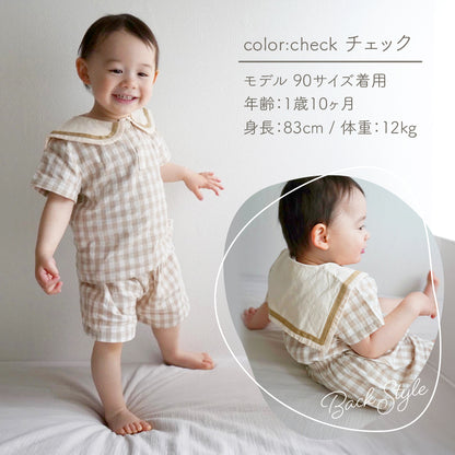 セーラー襟セットアップ