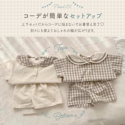 セーラー襟セットアップ