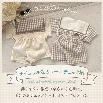 セーラー襟セットアップ