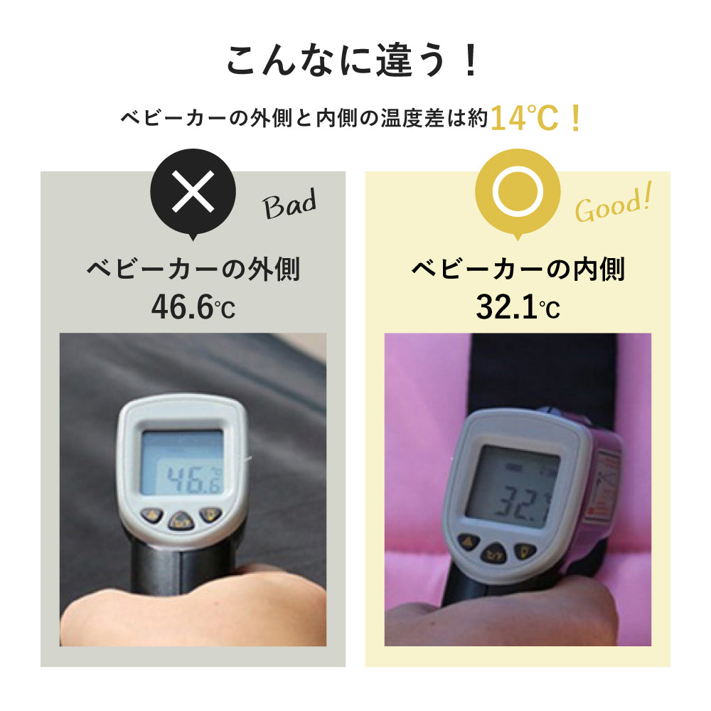 ベビーカーサンシェード