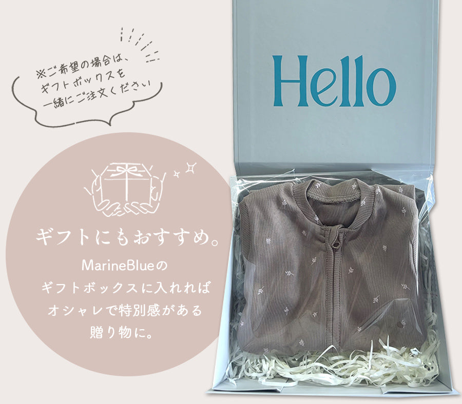 ダブルジッパー半袖ロンパース