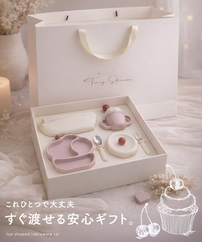 ケーキ型食器セット