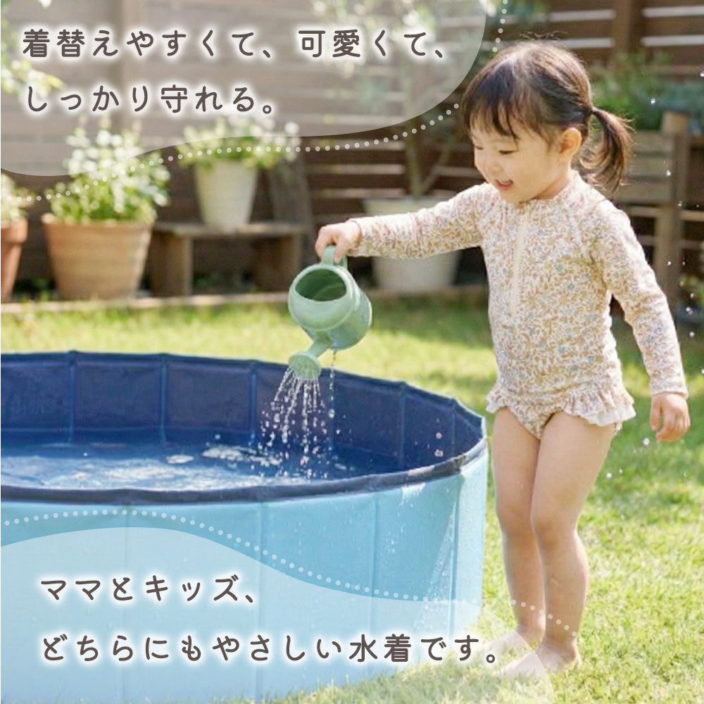 長袖ワンピース水着