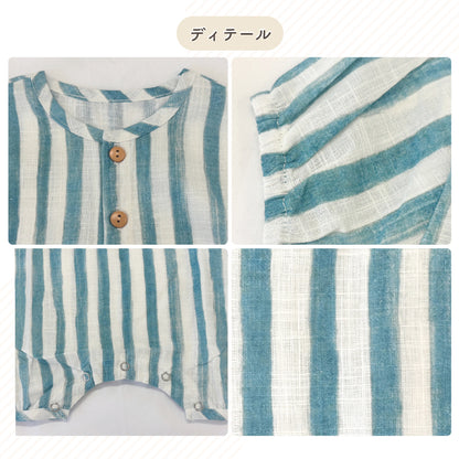 丸首ロンパース