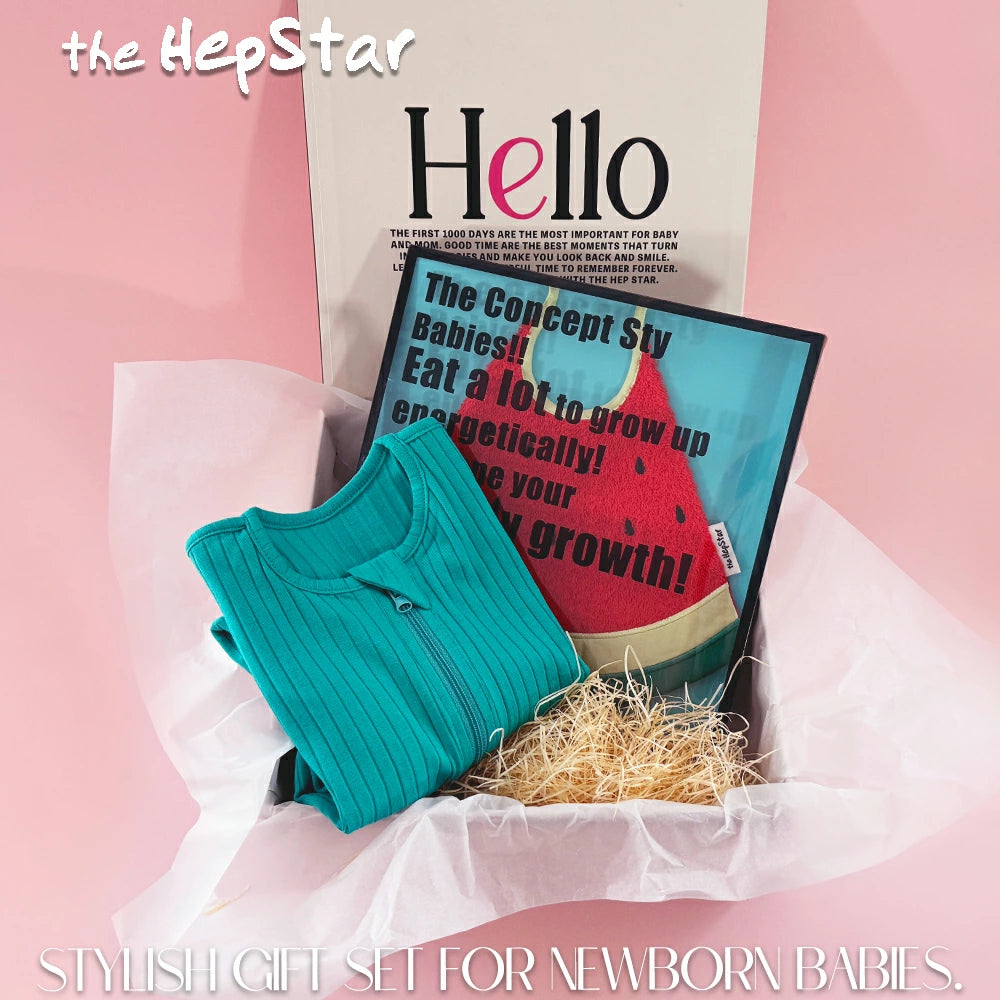 theHepStarスタイ＆スワドルギフトセット