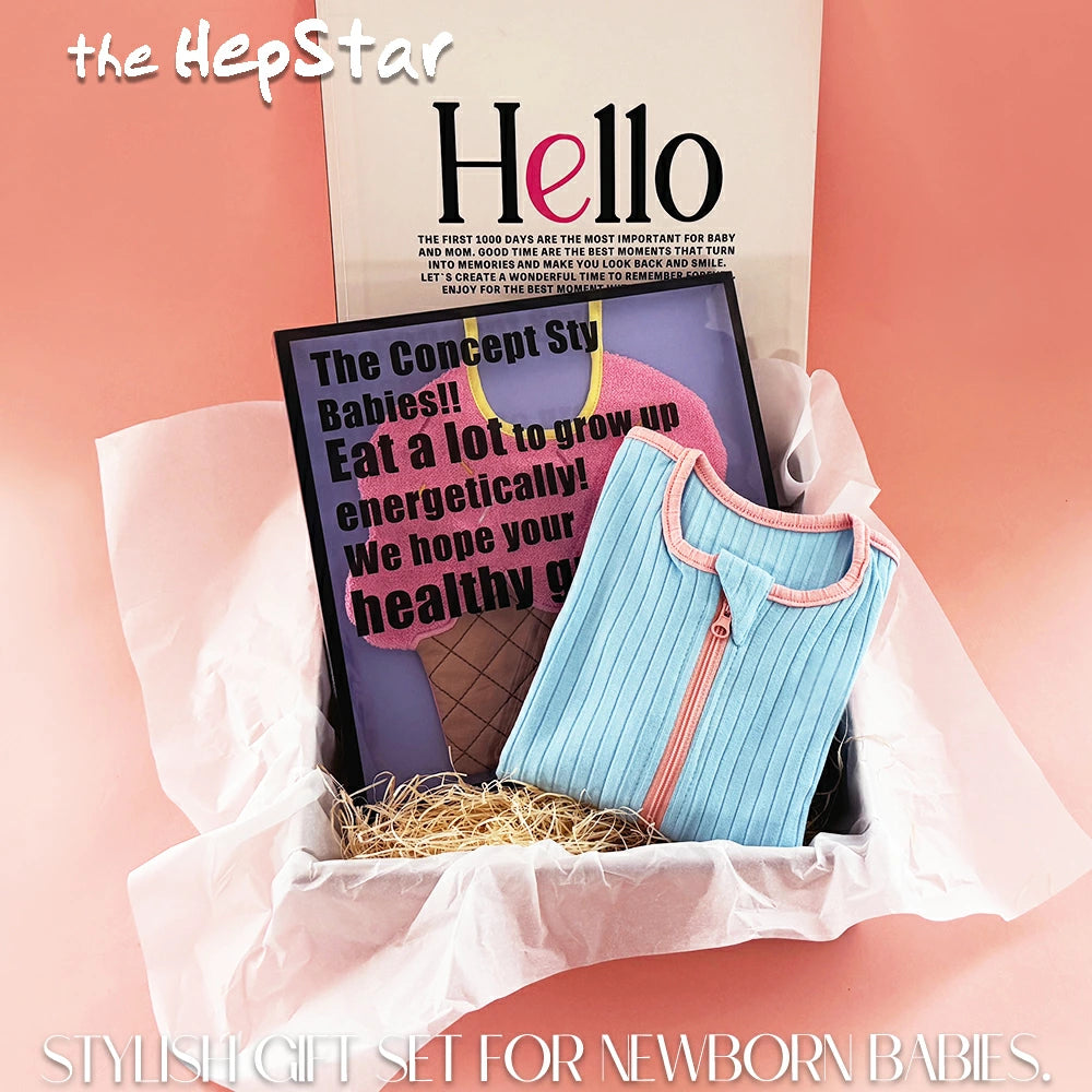 theHepStarスタイ＆スワドルギフトセット