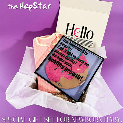 theHepStarスタイ＆スワドルギフトセット