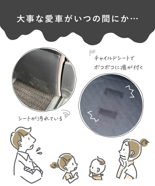 チャイルドシート保護マット
