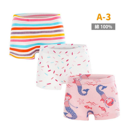 女の子ボクサーパンツ3枚