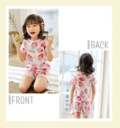 キッズ半袖メッシュパジャマ